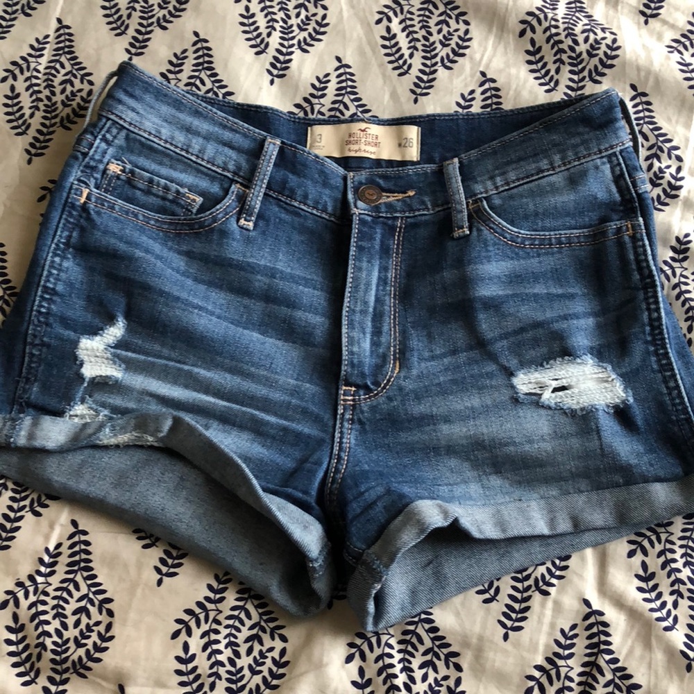 High waisted shorts